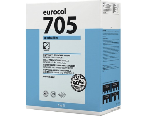 Eurocol 705 speciale lijm in een zak van 5 kg